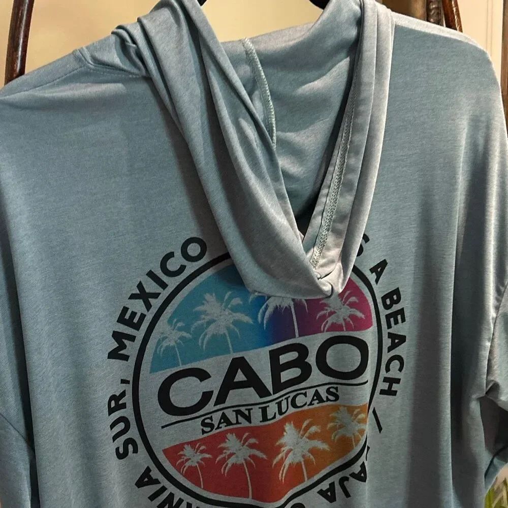 CABO DRI Fit Hooded Tee Shirt XL